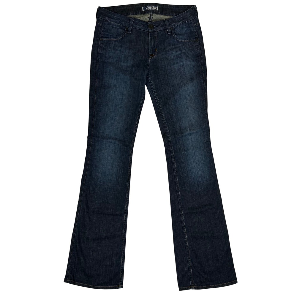 Hudson Women Dark Wash Bootcut Denim Jeans Size 29W/33L Made in USA RN107906